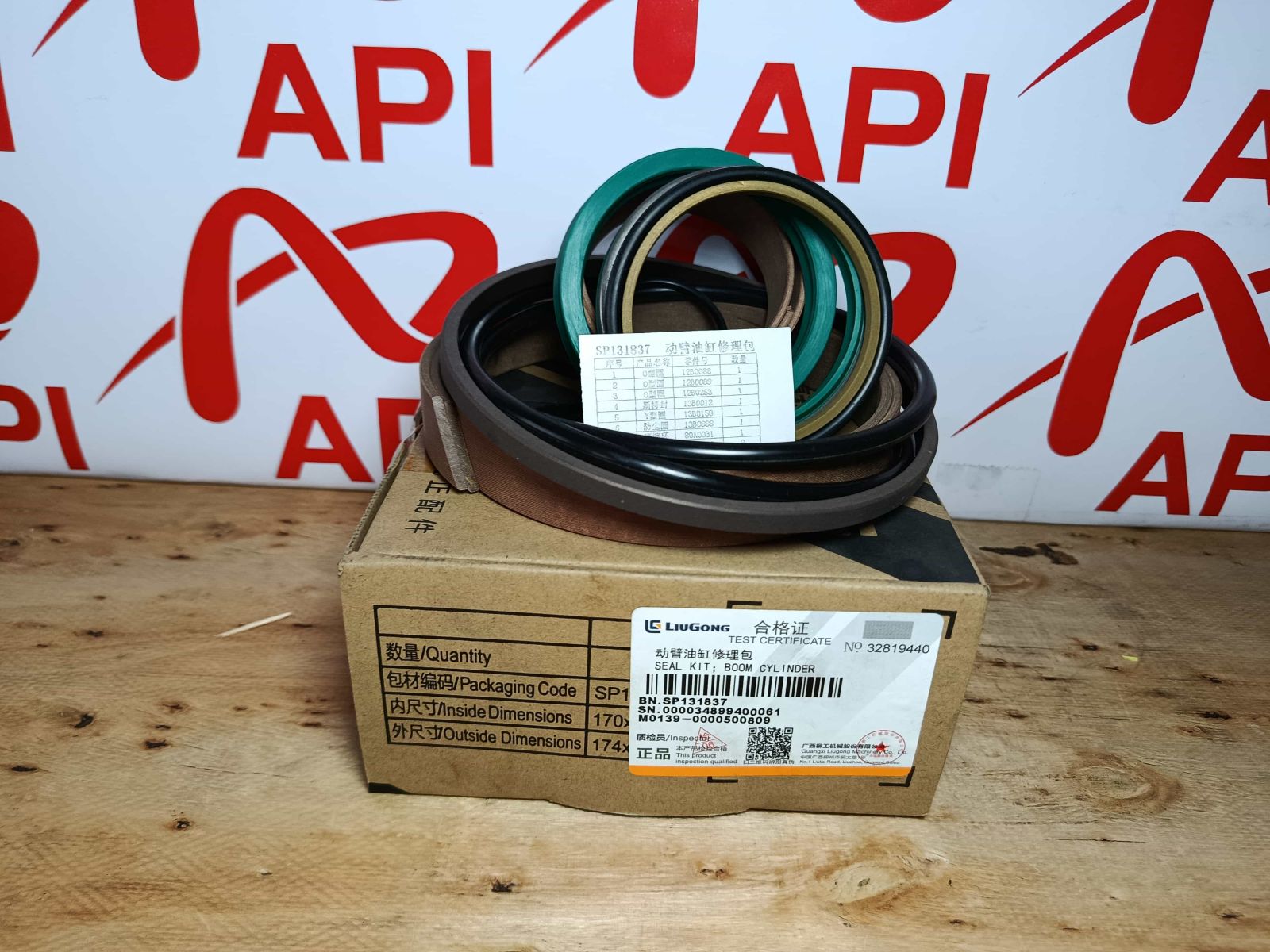 bộ phốt ty nâng Liugong 50CN (Ty 80)