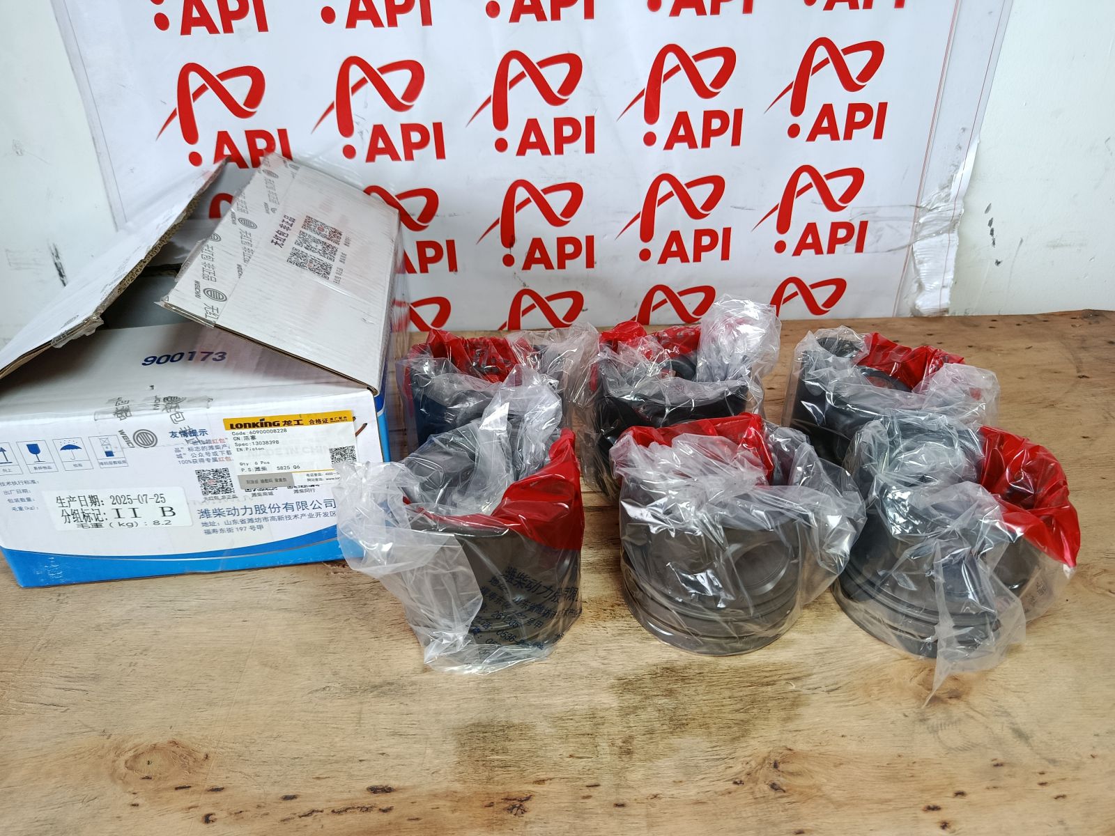 Piston bộ hơi động cơ WP6