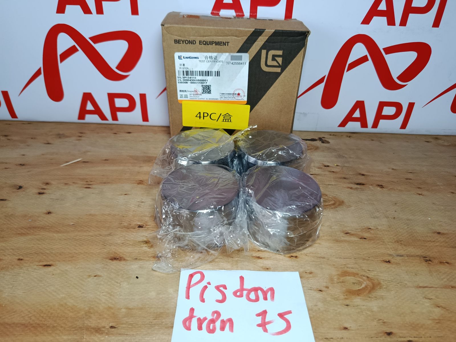 piston thắng trơn xe xúc liugong