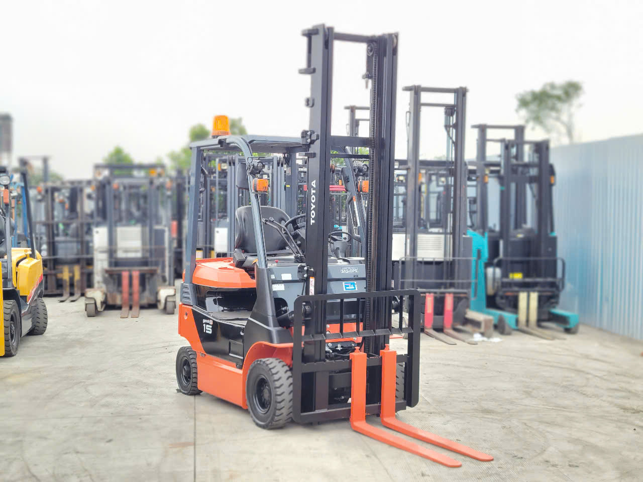 xe nâng điện toypta nhật nhập khẩu giá rẻ