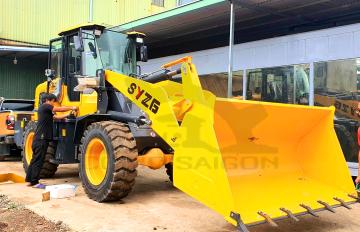 Máy Xúc Lật SYZG T940 Gầu 1.3 Khối - Chiều Cao Xả Tải 4.5m Giá Tốt Nhất